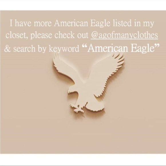 American Eagle soft and sexy loose T-shirt. Size x large. Pretty cool. Charcoal - Picture 5 of 5